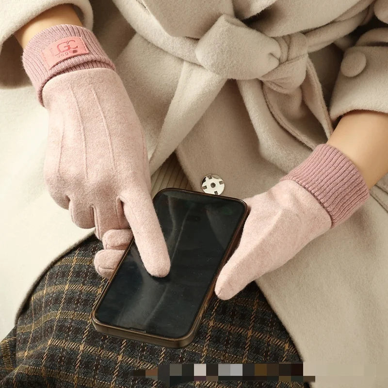 Winter Cashmere Touchscreen Gloves